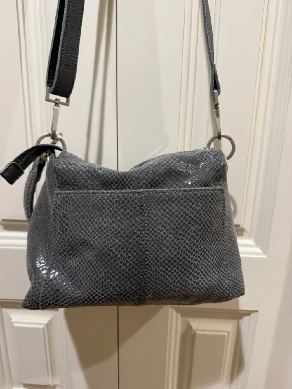 Hammitt Bryant Medium Skyline Snake Shoulder/ Crossbody Bag